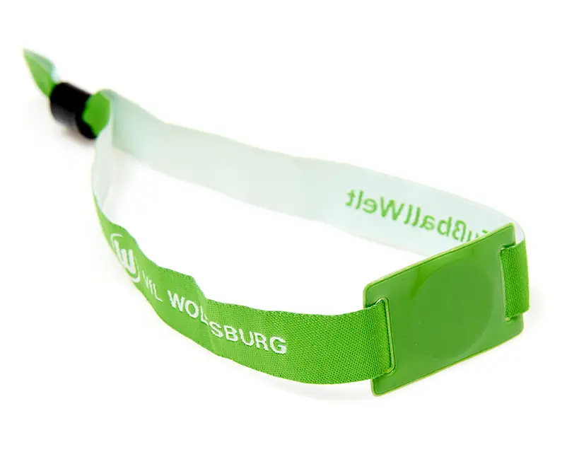 Bransoletka festiwalowa z RFID z miękką PCV tag