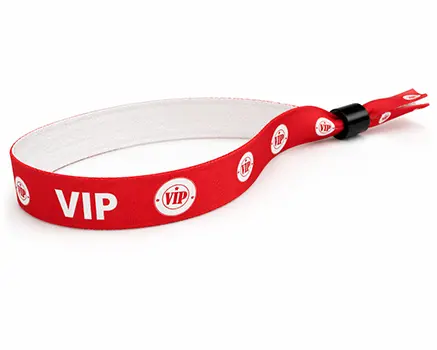 Czerwone opaski festiwalowe VIP