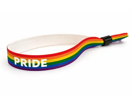 Opaski festiwalowe Pride – zaprojektuj własną opaskę z tęczą