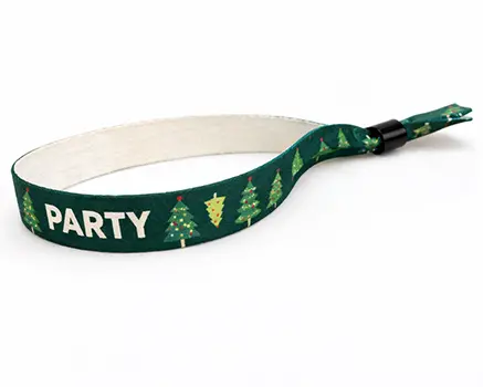 Opaski festiwalowe z choinkami