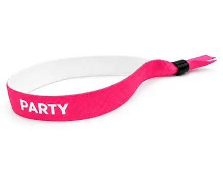 Opaski festiwalowe w kolorze magenta